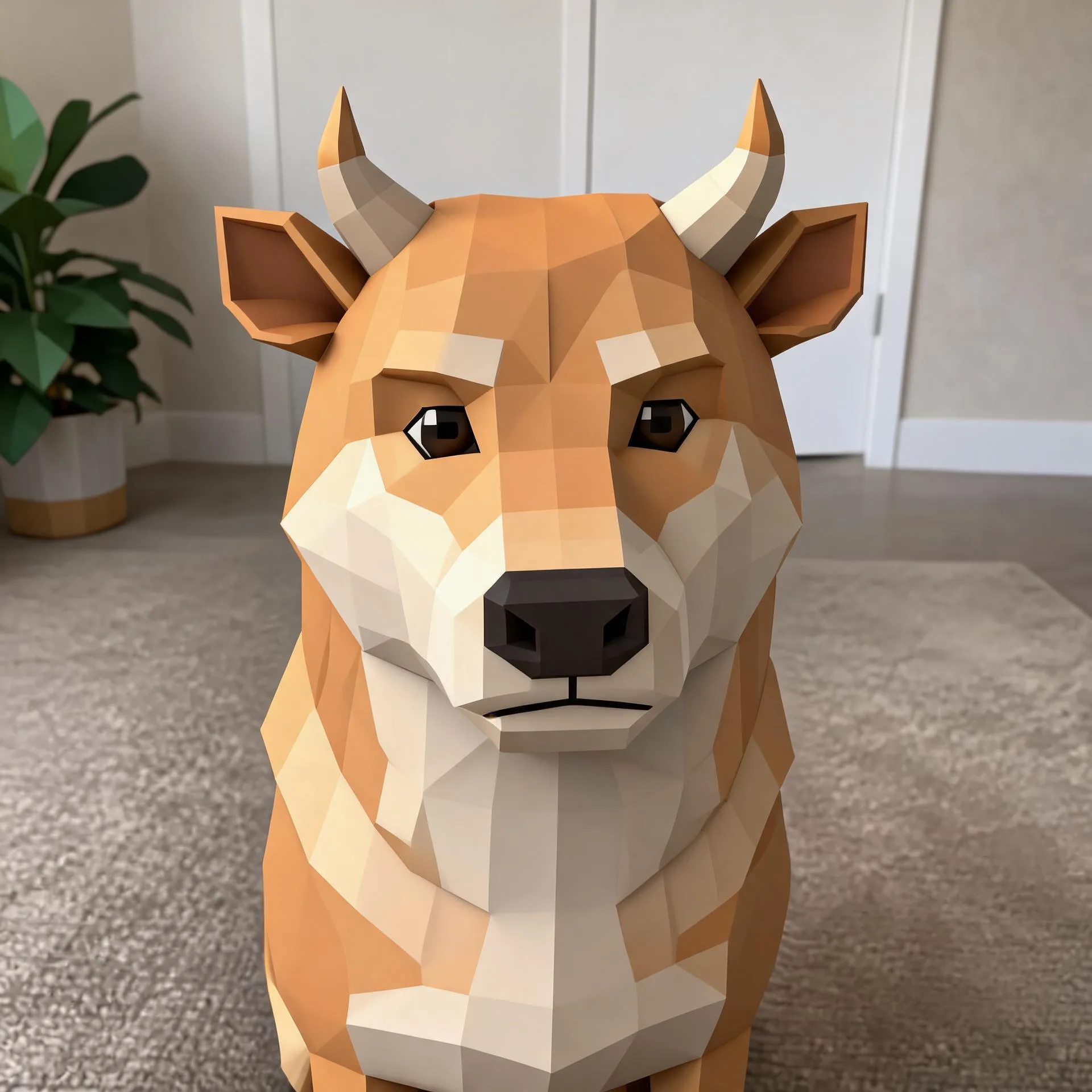 Dog transformed with the Niu Lai AI generator