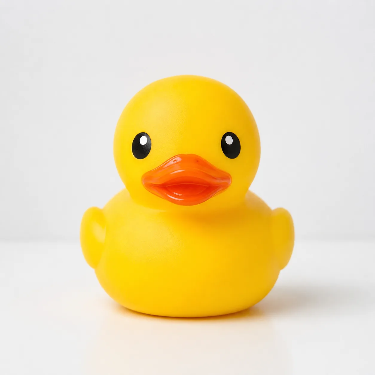 Yellow duck object before Niulaify transformation